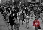 Standbild Gewerkschaften protestieren Taft-Hartley Act New York City United States USA, 1947, aus Sekunde 46 historischem Filmmaterial Videoclip 65675051810