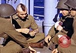 Image of American soldiers playing cards Casablanca Morocco, 1942, second 12 stock footage video 65675051816