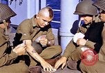 Image of American soldiers playing cards Casablanca Morocco, 1942, second 17 stock footage video 65675051816