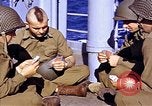Image of American soldiers playing cards Casablanca Morocco, 1942, second 20 stock footage video 65675051816