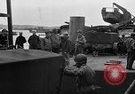 Image of American officers aboard LST English Channel, 1944, second 55 stock footage video 65675051821