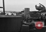 Image of American officers aboard LST English Channel, 1944, second 58 stock footage video 65675051821