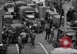 Image of American troops aboard LST English Channel, 1944, second 33 stock footage video 65675051822