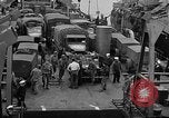Image of American troops aboard LST English Channel, 1944, second 43 stock footage video 65675051822