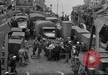 Image of American troops aboard LST English Channel, 1944, second 47 stock footage video 65675051822