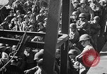 Image of American troops aboard LST English Channel, 1944, second 22 stock footage video 65675051823