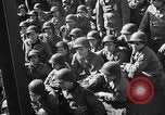 Image of American troops aboard LST English Channel, 1944, second 31 stock footage video 65675051823