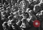 Image of American troops aboard LST English Channel, 1944, second 33 stock footage video 65675051823