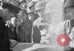 Image of American troops aboard LST English Channel, 1944, second 34 stock footage video 65675051823