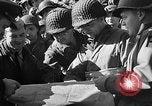 Image of American troops aboard LST English Channel, 1944, second 39 stock footage video 65675051823