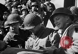 Image of American troops aboard LST English Channel, 1944, second 44 stock footage video 65675051823