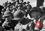 Image of American troops aboard LST English Channel, 1944, second 46 stock footage video 65675051823