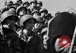Image of American troops aboard LST English Channel, 1944, second 57 stock footage video 65675051823