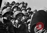Image of American troops aboard LST English Channel, 1944, second 58 stock footage video 65675051823