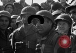 Image of American troops aboard LST English Channel, 1944, second 62 stock footage video 65675051823