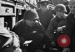 Image of American troops aboard LST English Channel, 1944, second 42 stock footage video 65675051824