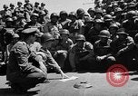 Standbild Lieutenant Ralph Adams an Bord LST im Englischen Kanal, 1944, aus Sekunde 27 historischem Filmmaterial Videoclip 65675051825