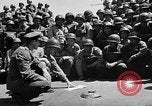 Standbild Lieutenant Ralph Adams an Bord LST im Englischen Kanal, 1944, aus Sekunde 29 historischem Filmmaterial Videoclip 65675051825