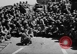 Standbild Lieutenant Ralph Adams an Bord LST im Englischen Kanal, 1944, aus Sekunde 33 historischem Filmmaterial Videoclip 65675051825