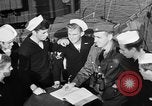 Image of LST communication using semaphore, signal flags, and blinking lights English Channel, 1944, second 27 stock footage video 65675051829