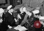 Image of LST communication using semaphore, signal flags, and blinking lights English Channel, 1944, second 28 stock footage video 65675051829