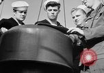 Image of LST communication using semaphore, signal flags, and blinking lights English Channel, 1944, second 41 stock footage video 65675051829