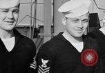 Image of LST communication using semaphore, signal flags, and blinking lights English Channel, 1944, second 46 stock footage video 65675051829