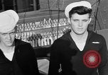 Image of LST communication using semaphore, signal flags, and blinking lights English Channel, 1944, second 55 stock footage video 65675051829