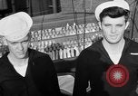 Image of LST communication using semaphore, signal flags, and blinking lights English Channel, 1944, second 58 stock footage video 65675051829