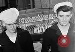 Image of LST communication using semaphore, signal flags, and blinking lights English Channel, 1944, second 60 stock footage video 65675051829
