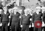 Image of American officer English Channel, 1944, second 9 stock footage video 65675051833