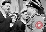 Image of American officer English Channel, 1944, second 15 stock footage video 65675051833