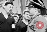 Image of American officer English Channel, 1944, second 17 stock footage video 65675051833
