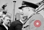 Image of American officer English Channel, 1944, second 23 stock footage video 65675051833