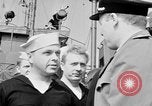 Image of American officer English Channel, 1944, second 26 stock footage video 65675051833