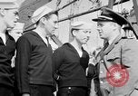 Image of American officer English Channel, 1944, second 31 stock footage video 65675051833