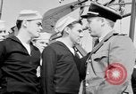Image of American officer English Channel, 1944, second 34 stock footage video 65675051833