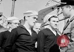 Image of American officer English Channel, 1944, second 37 stock footage video 65675051833