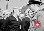 Image of American officer English Channel, 1944, second 38 stock footage video 65675051833