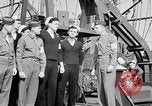 Image of American officer English Channel, 1944, second 39 stock footage video 65675051833