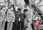 Image of American officer English Channel, 1944, second 40 stock footage video 65675051833