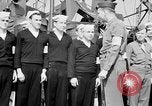Image of American officer English Channel, 1944, second 47 stock footage video 65675051833
