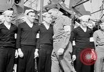 Image of American officer English Channel, 1944, second 48 stock footage video 65675051833