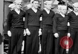 Image of American officer English Channel, 1944, second 51 stock footage video 65675051833