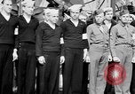 Image of American officer English Channel, 1944, second 53 stock footage video 65675051833