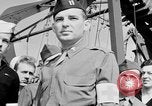 Image of American officer English Channel, 1944, second 54 stock footage video 65675051833