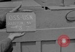 Image of loaded LST English Channel, 1944, second 1 stock footage video 65675051834