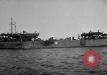 Image of loaded LST English Channel, 1944, second 12 stock footage video 65675051834