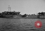 Image of loaded LST English Channel, 1944, second 19 stock footage video 65675051834