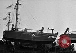 Image of loaded LST English Channel, 1944, second 23 stock footage video 65675051834